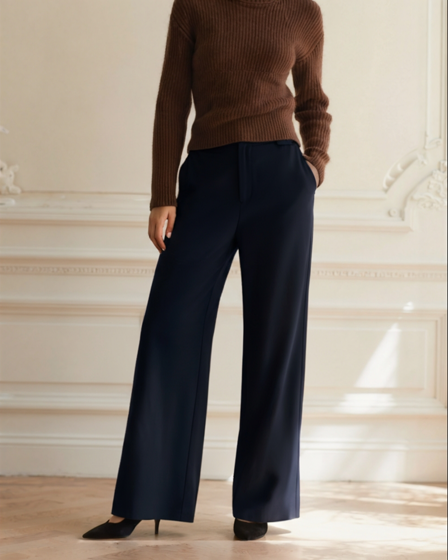 Serena Wide-Leg Trousers